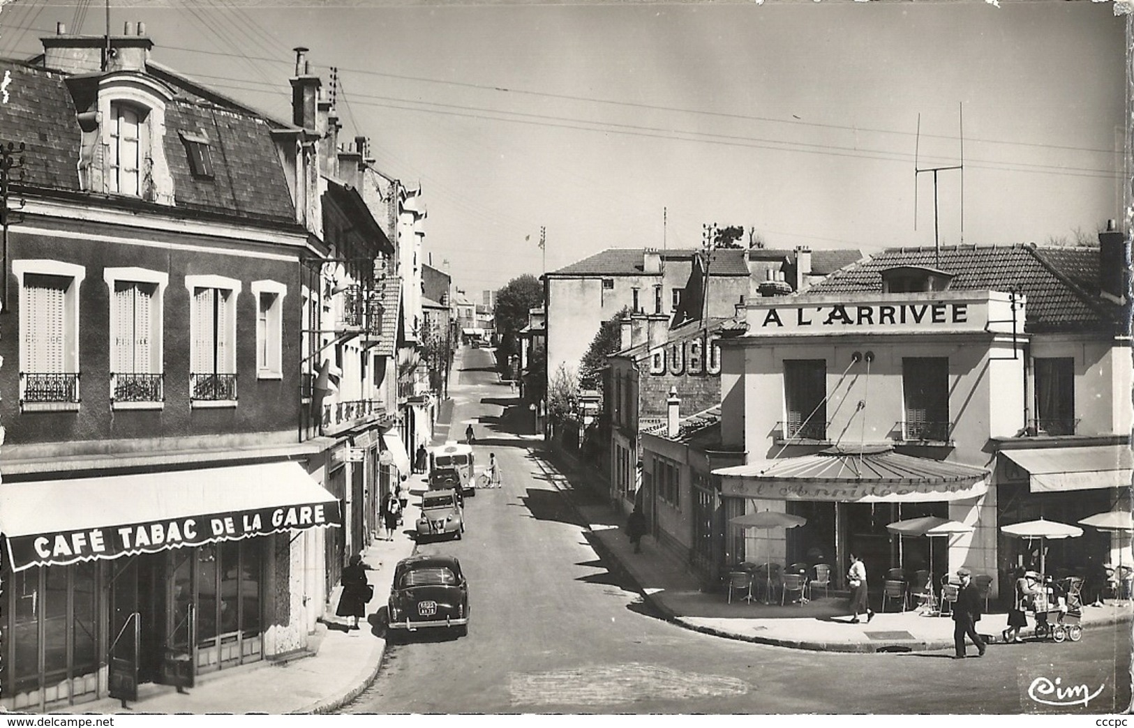 CPSM Villiers-sur-Marne Rue Louis Lenoir