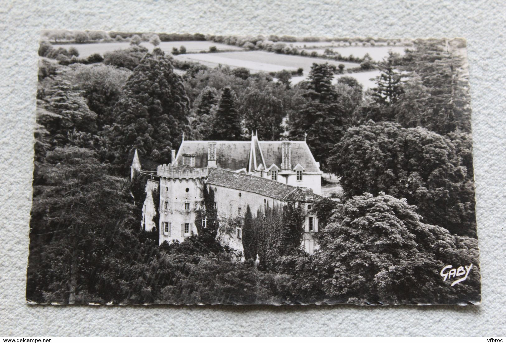 Cpsm, Vouvant, château de la Recepte, Vendée 85