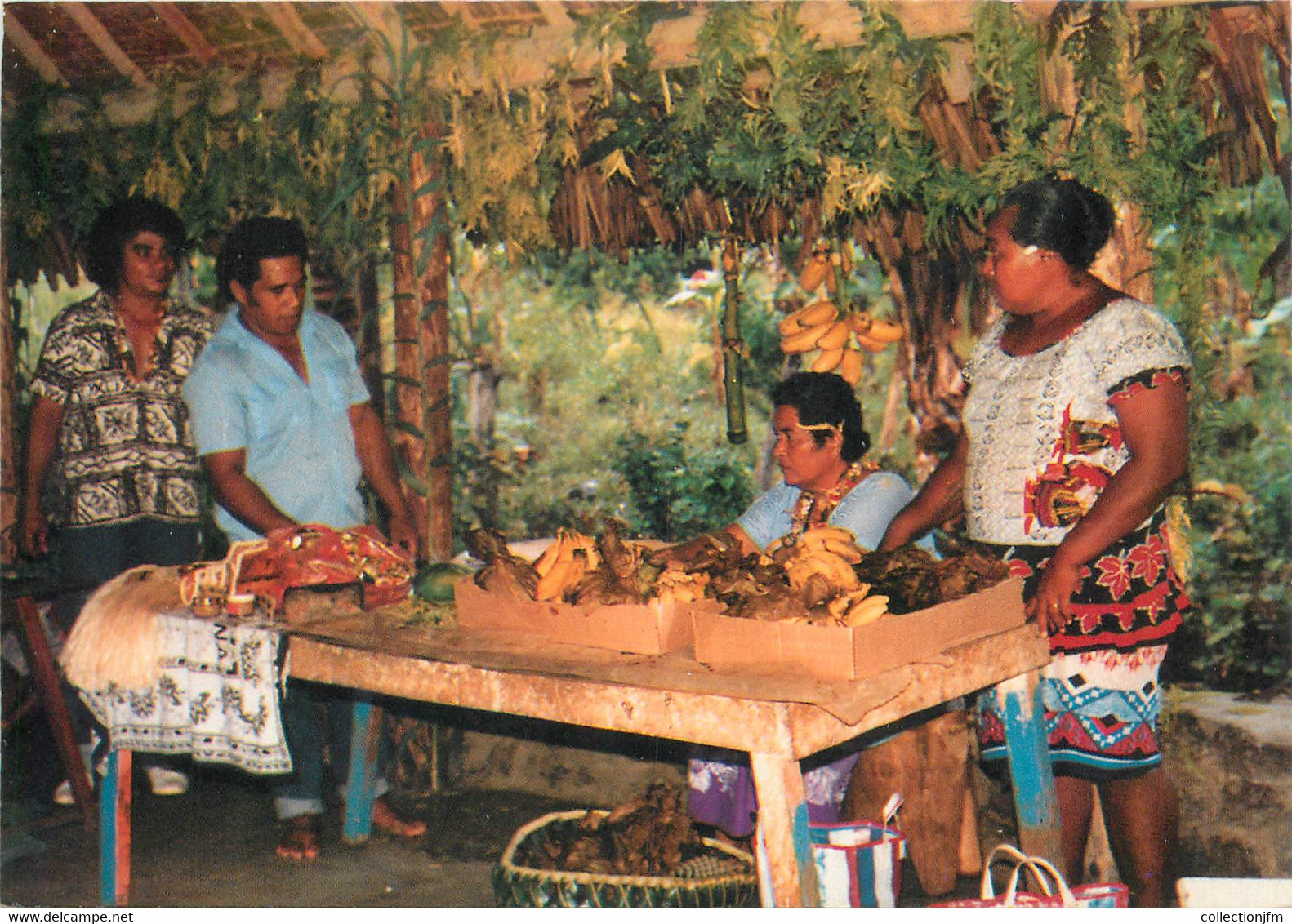 CPSM WALLIS et FUTUNA "Inauguration du marché couvert"