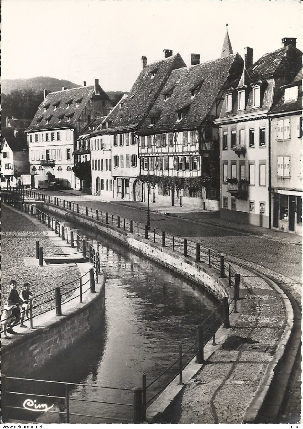 CPSM Wissembourg Quai Anselmann