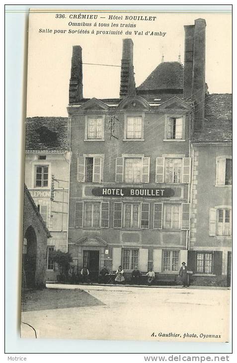 CREMIEU   -  Hôtel Bouillet.