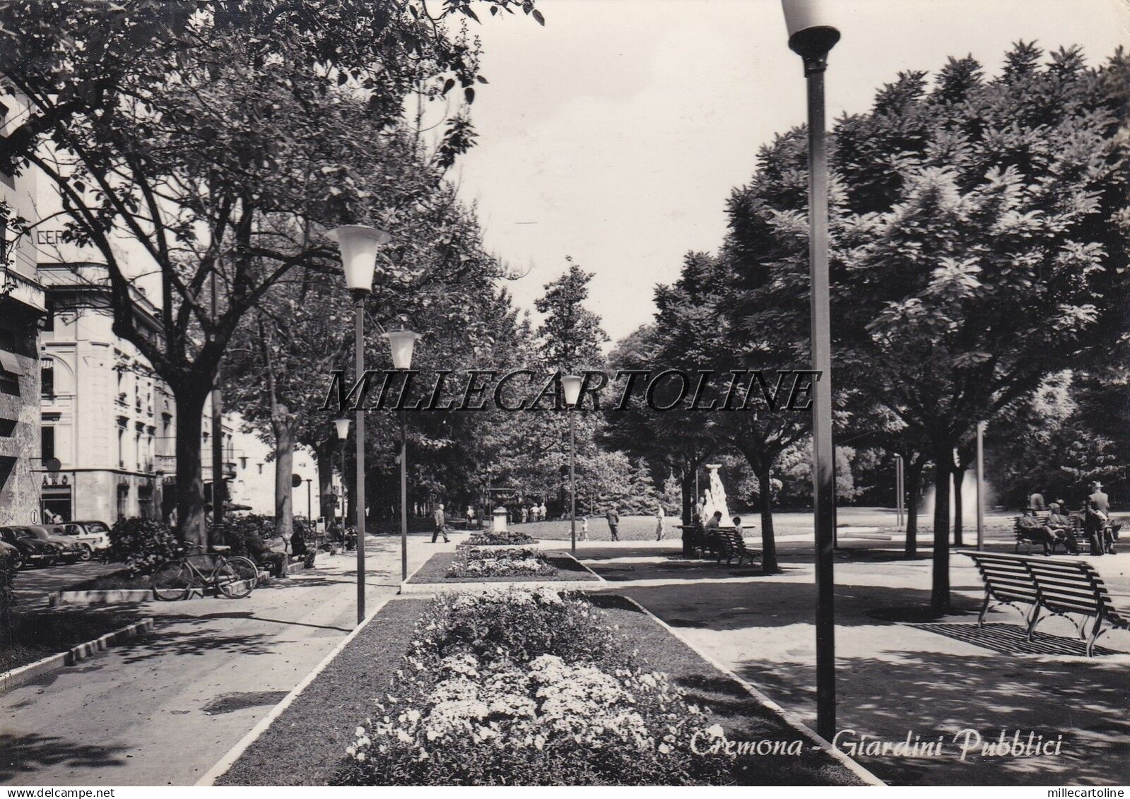 CREMONA: Giardini Pubblici    1958