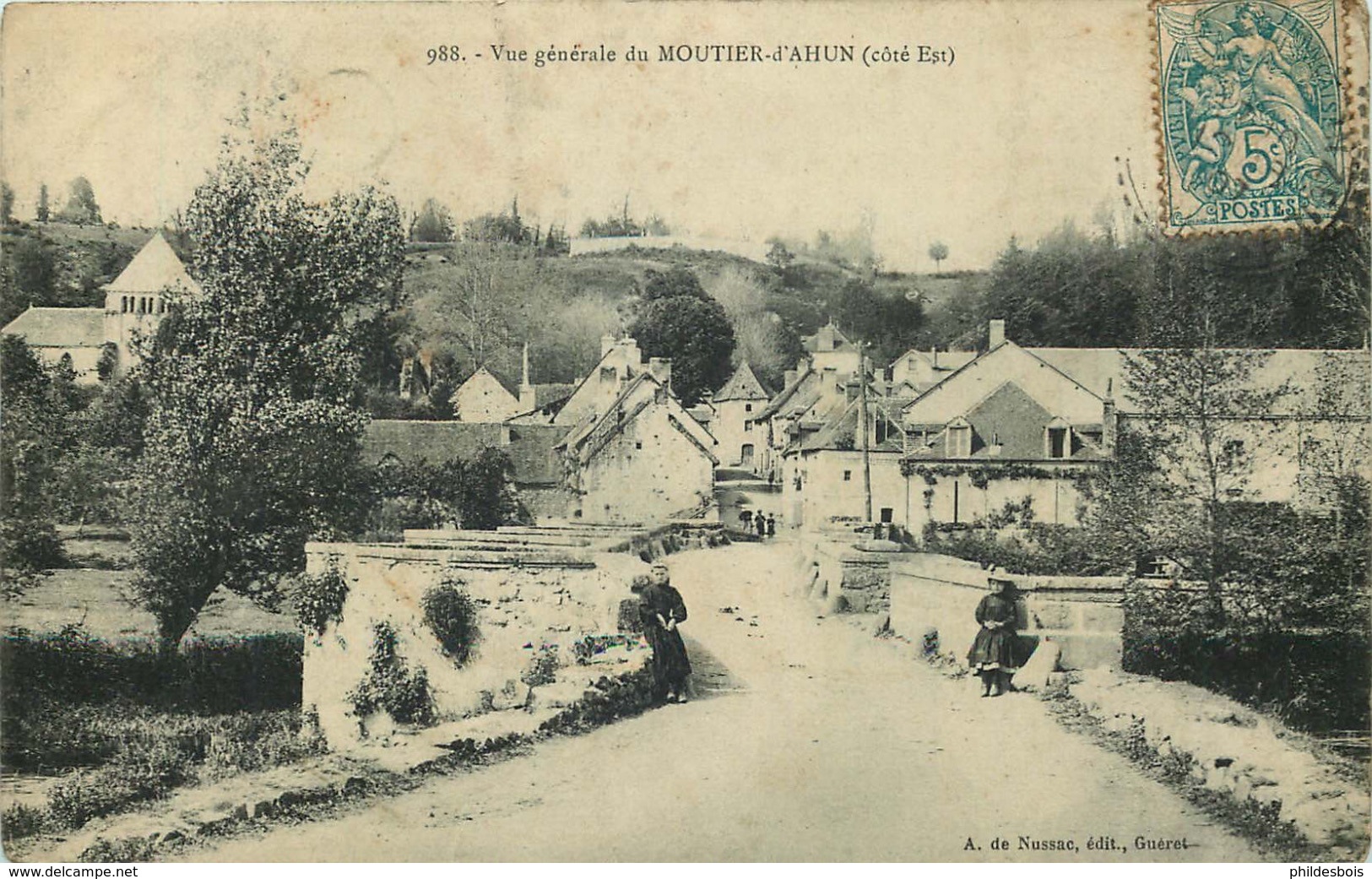 CREUSE  MOUTIER D'AHUN