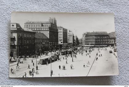 Cpsm 1953, Croatie, Zagreb, place de la République