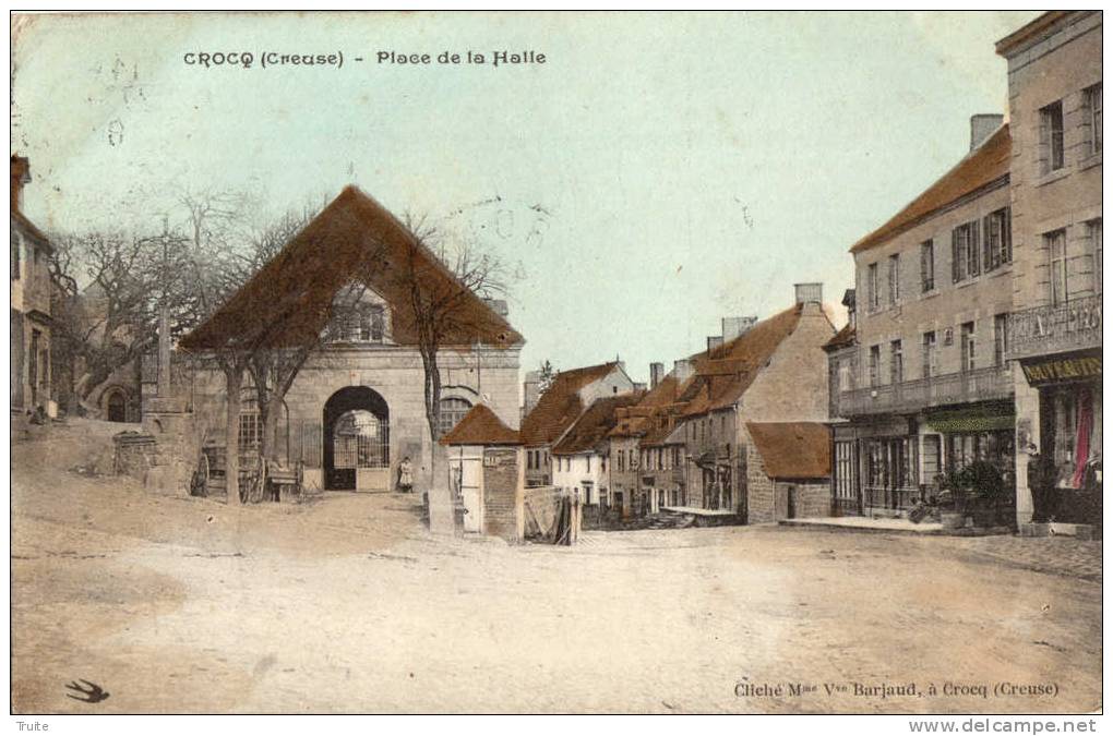 CROCQ PLACE DE LA HALLE COMMERCE