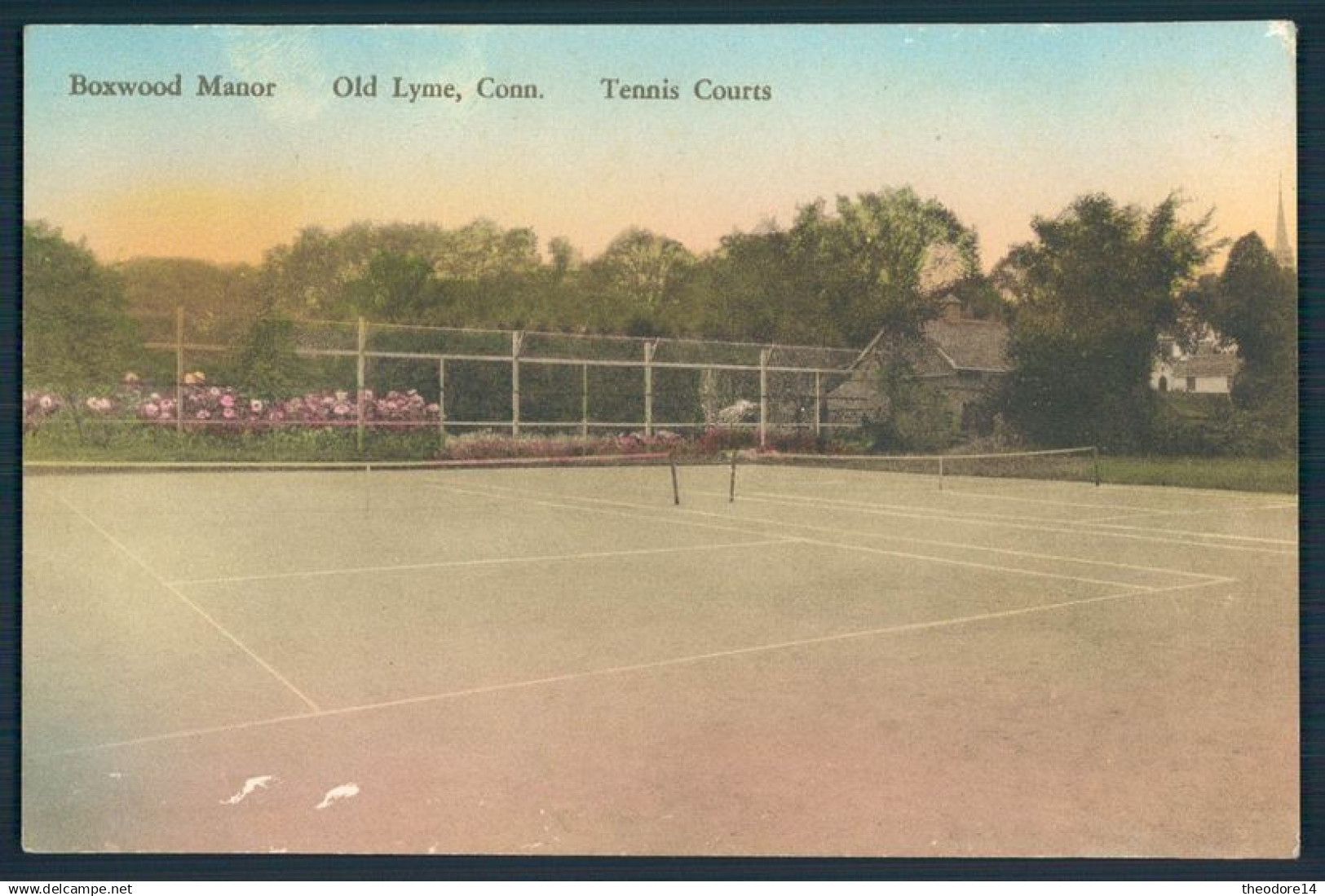 CT Connecticut OLD LYME CT Boxwood Tennis Courts