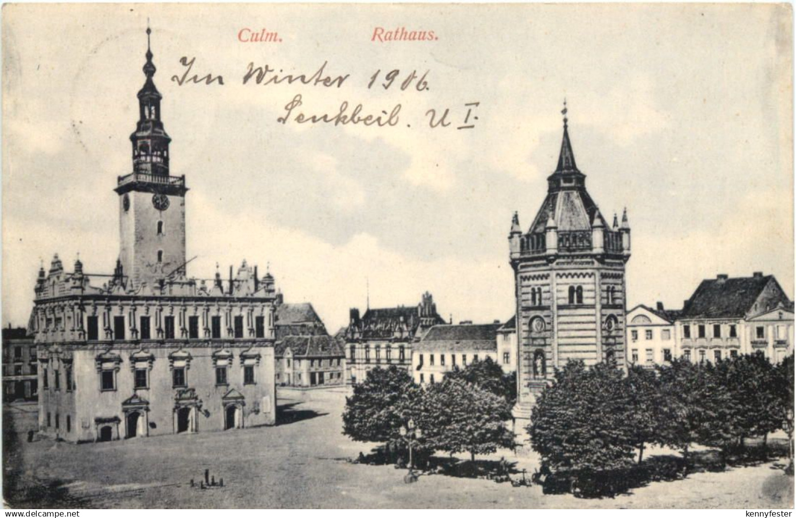 Culm - Rathaus - Westpreussen