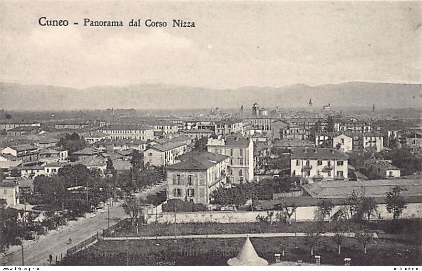 CUNEO - Panorama dal Corso Nizza