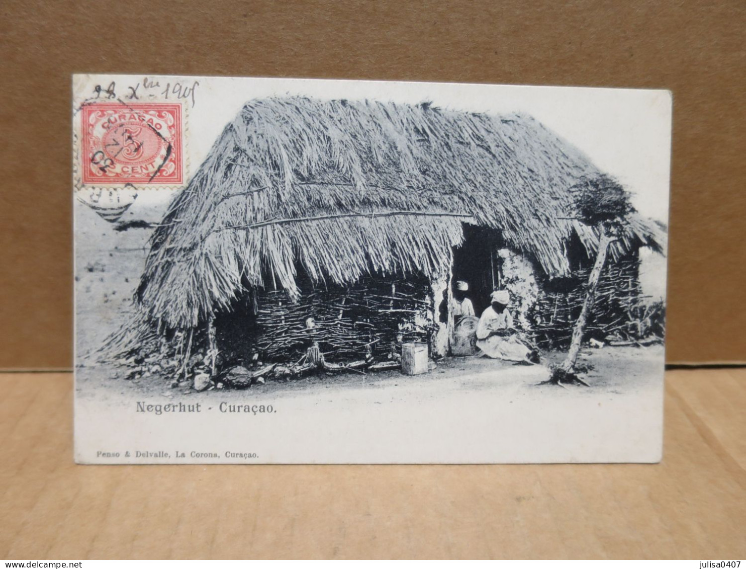 Curaçao (Antilles Néerlandaises) ethnologie Negerhut