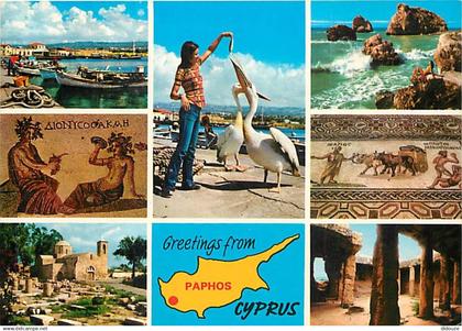 Chypre - Cyprus - Kato Paphos - Multivues - CPM - Carte Neuve - Voir Scans Recto-Verso