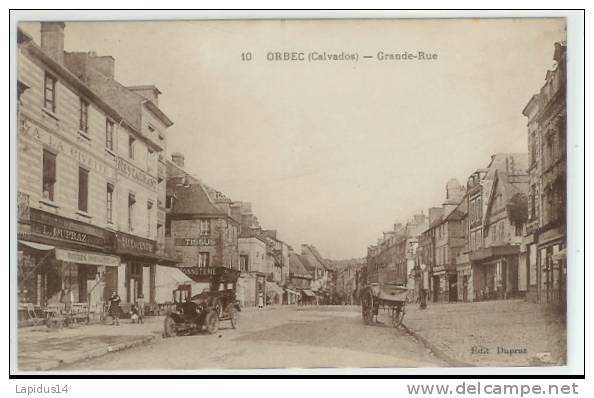 D 665/ CPA ORBEC (calvados)   RUE GRANDE