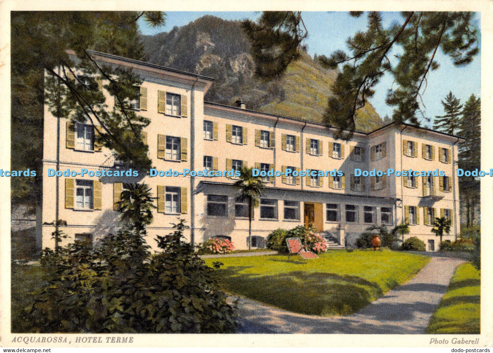 D000998 Acquarossa. Hotel Terme. Gabarell