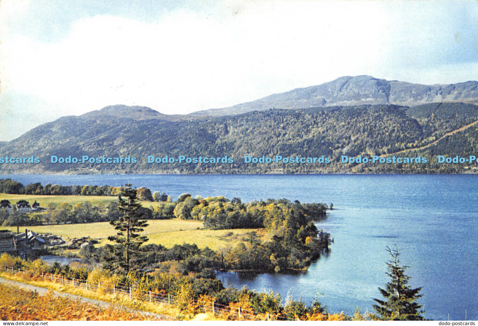 D004957 Loch Ness at Foyers. Inverness shire. Dixon