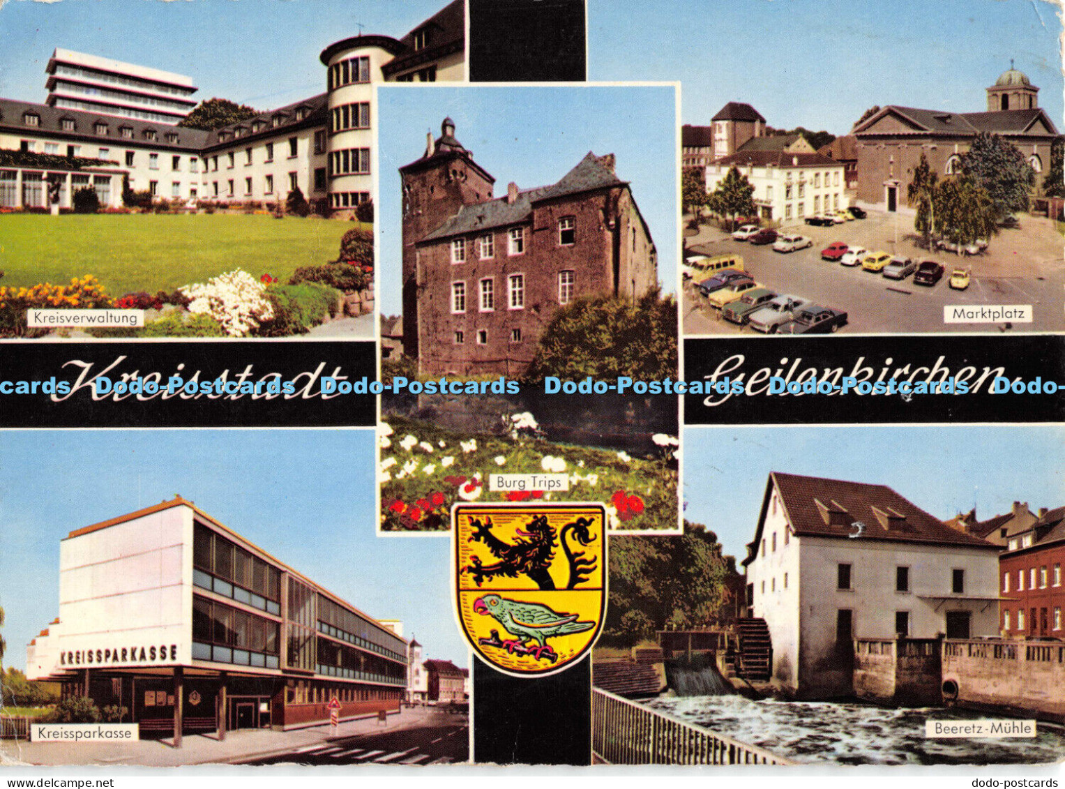 D005040 Kreisstadt. Geilenkirchen. Hermann Wassen. 1967. Multi View