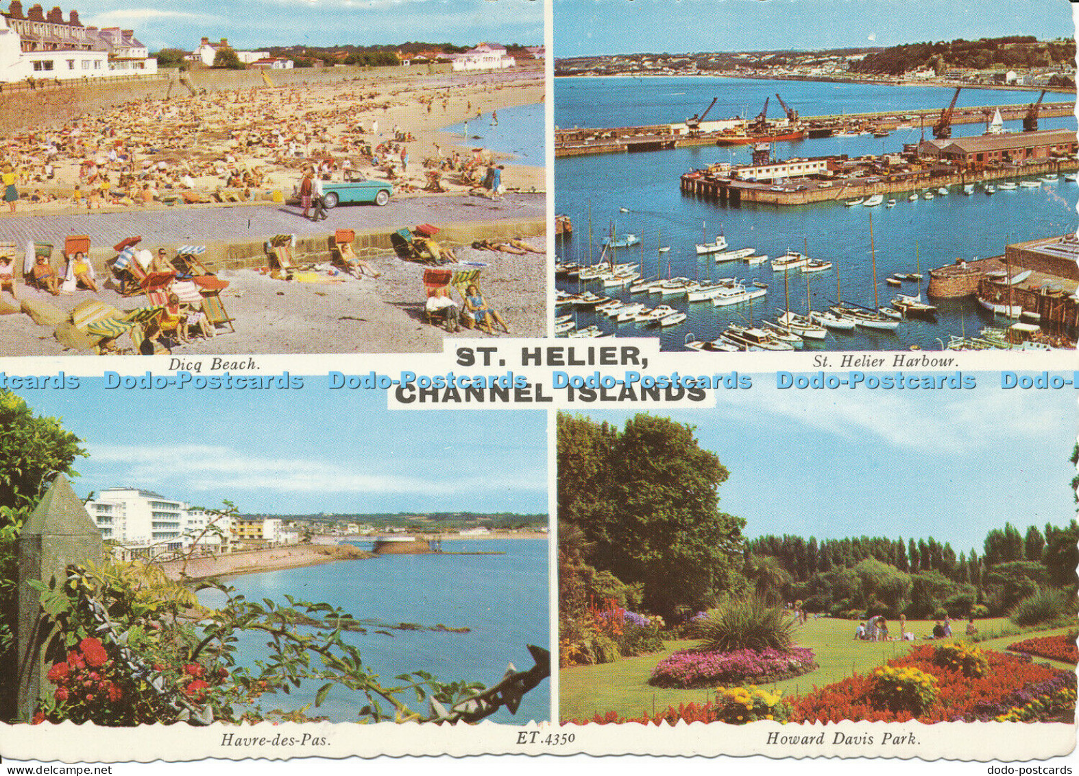 D005433 St. Helier. Channel Islands. Multi view. Bamforth