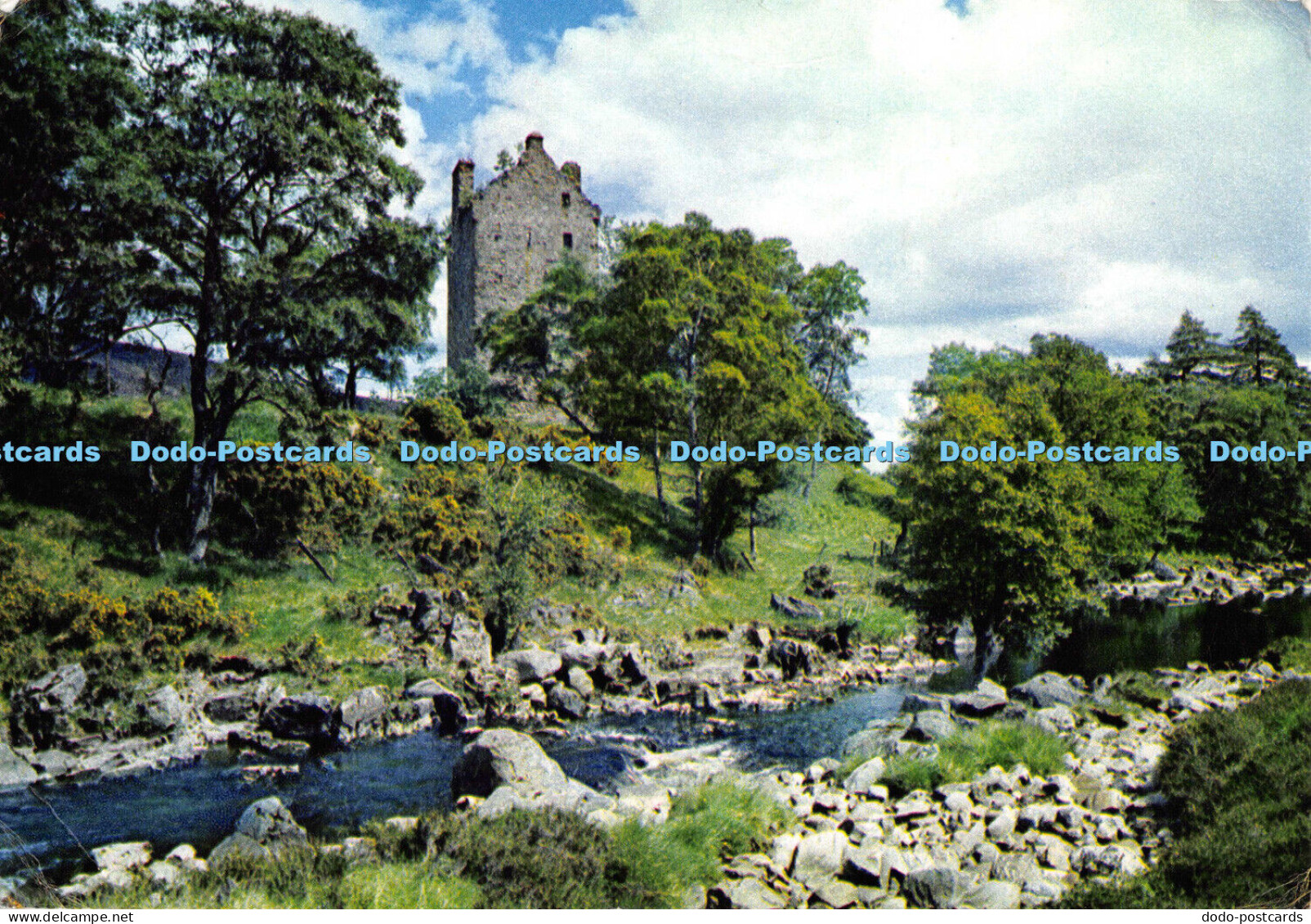 D005549 Invermark Castle. Glen Esk. Angus. Dixon