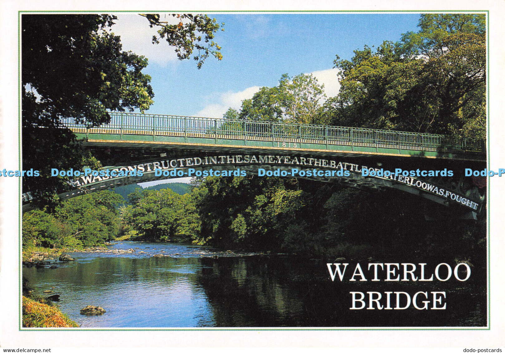 D005751 Waterloo Bridge. Betwys y Coed. Gwynedd. Dixon