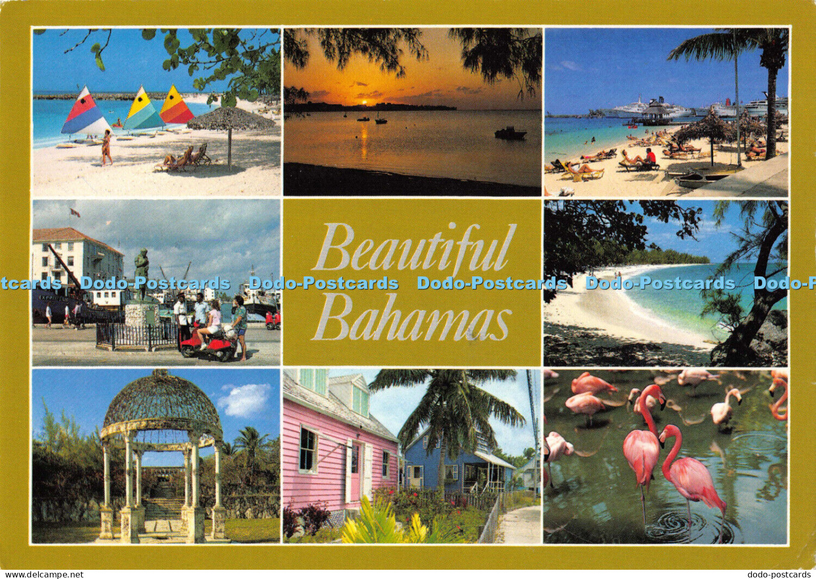 D007443 Beautiful Bahamas. Hinde. Island Merchants. Multi View