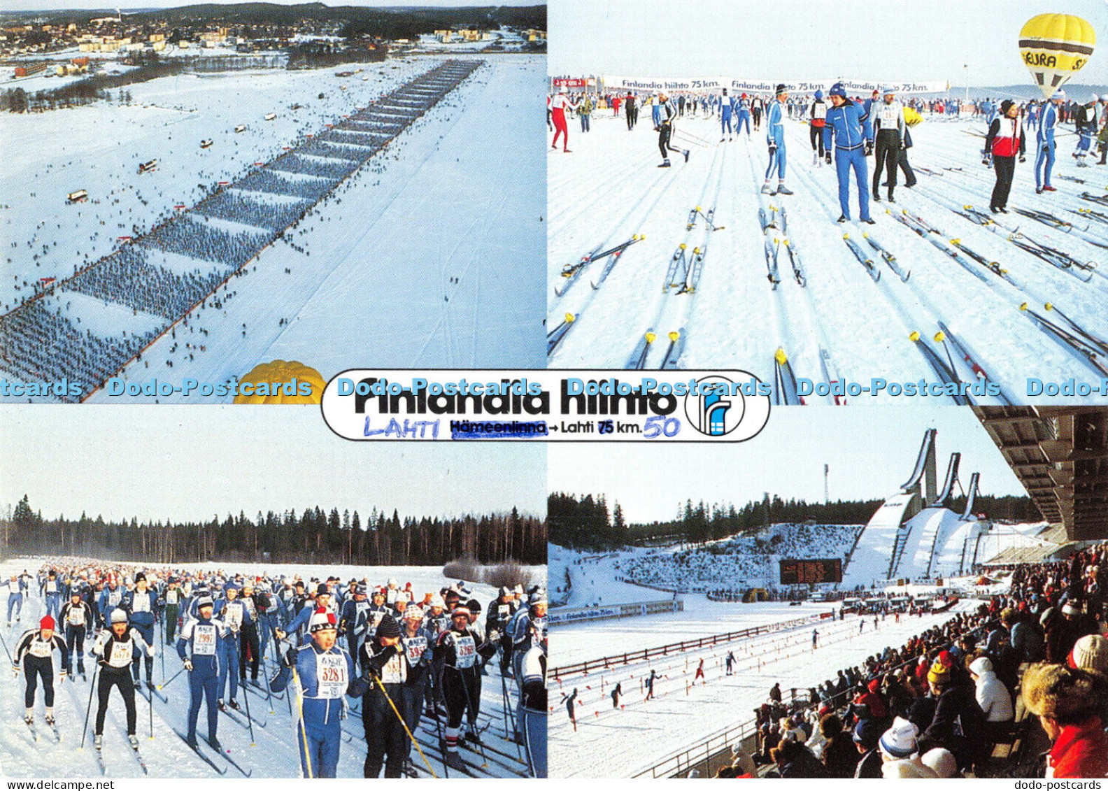 D008746 Finlandia hiihto. Lahden Kirjapaino. Multi View