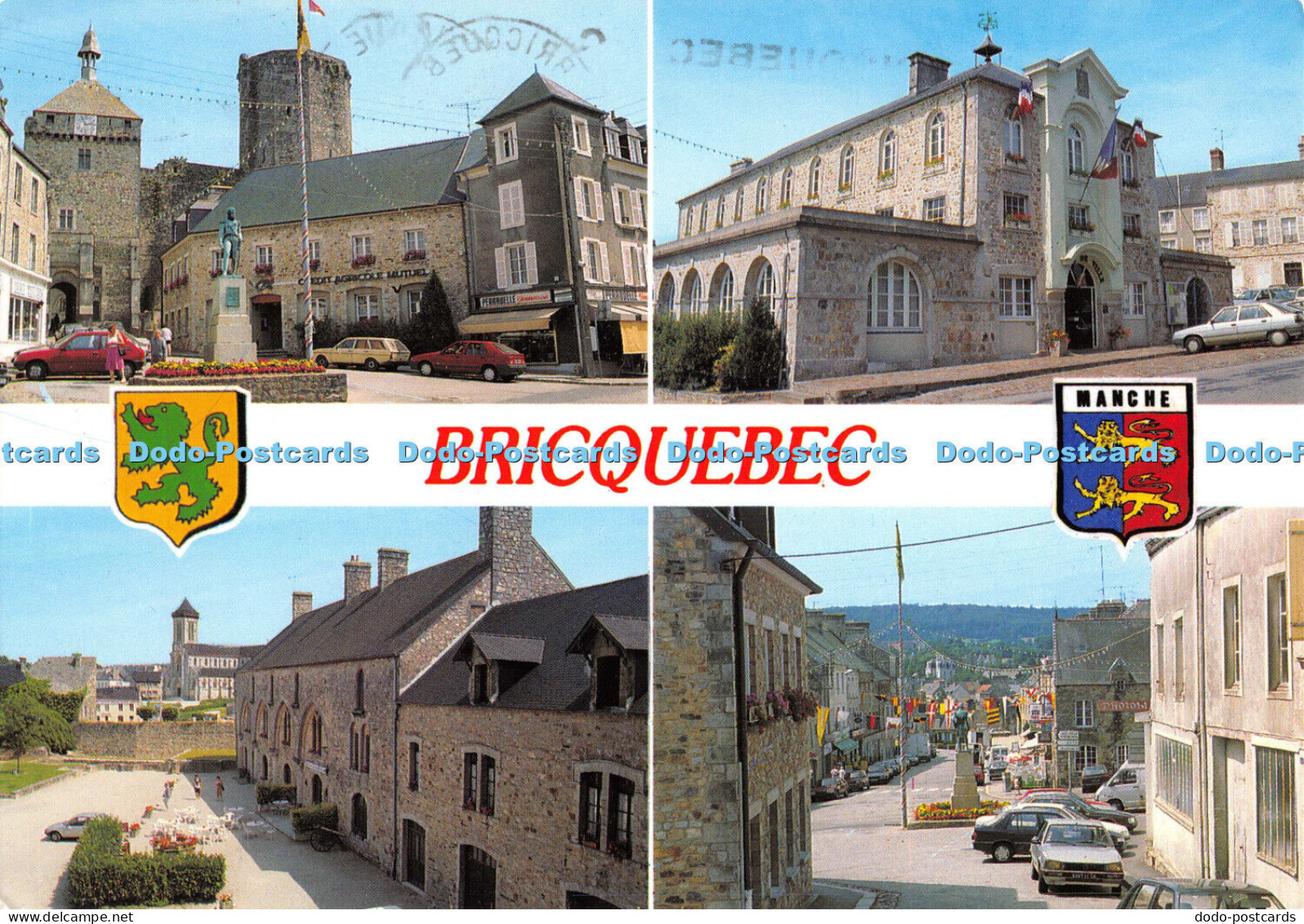 D008887 Bricquebec. Manche. Artaud Freres. 1998. Multi View