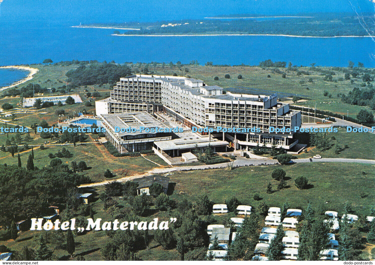 D009655 Plava Laguna. Jugoslavia. Porec. Hotel. Materada. Zagreb. Turistkomerc.