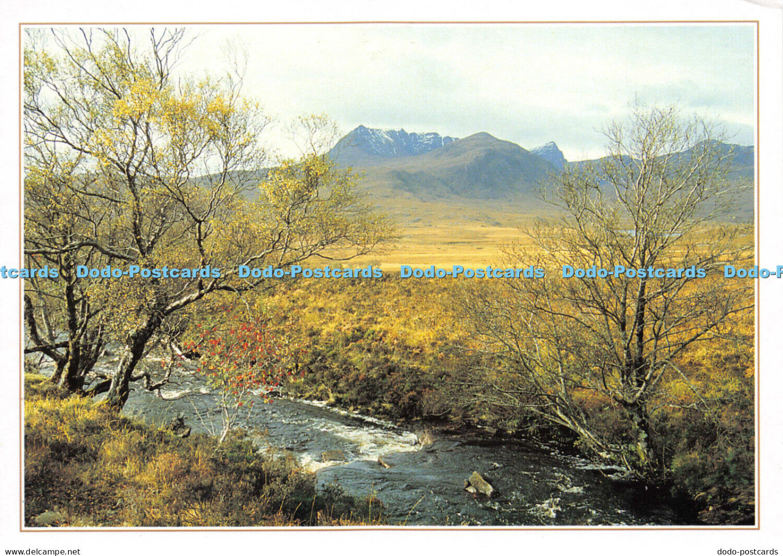 D011802 Ben More Coigach from the River Runie Ross and Cromarty. Scotland. Georg