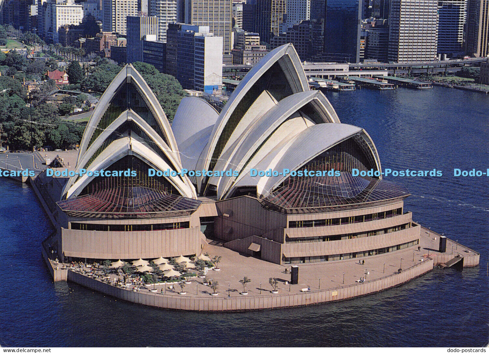 D018335 Sydney. New South Wales. Australia. Aerial view of Sydney Opera House. D