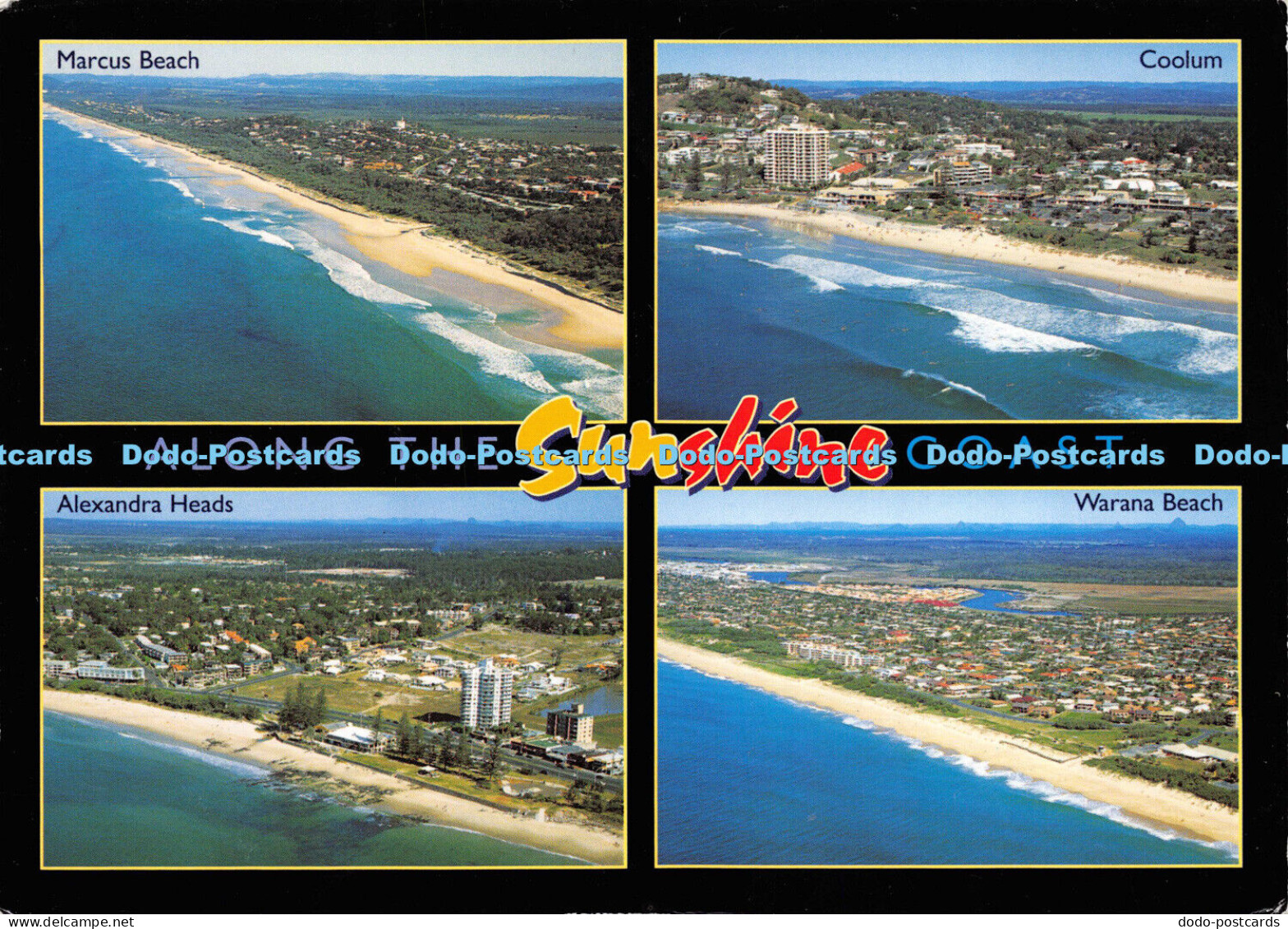 D018337 Along the Sunshine Coast. Australia. Nucolorvue. 1999. Multi View