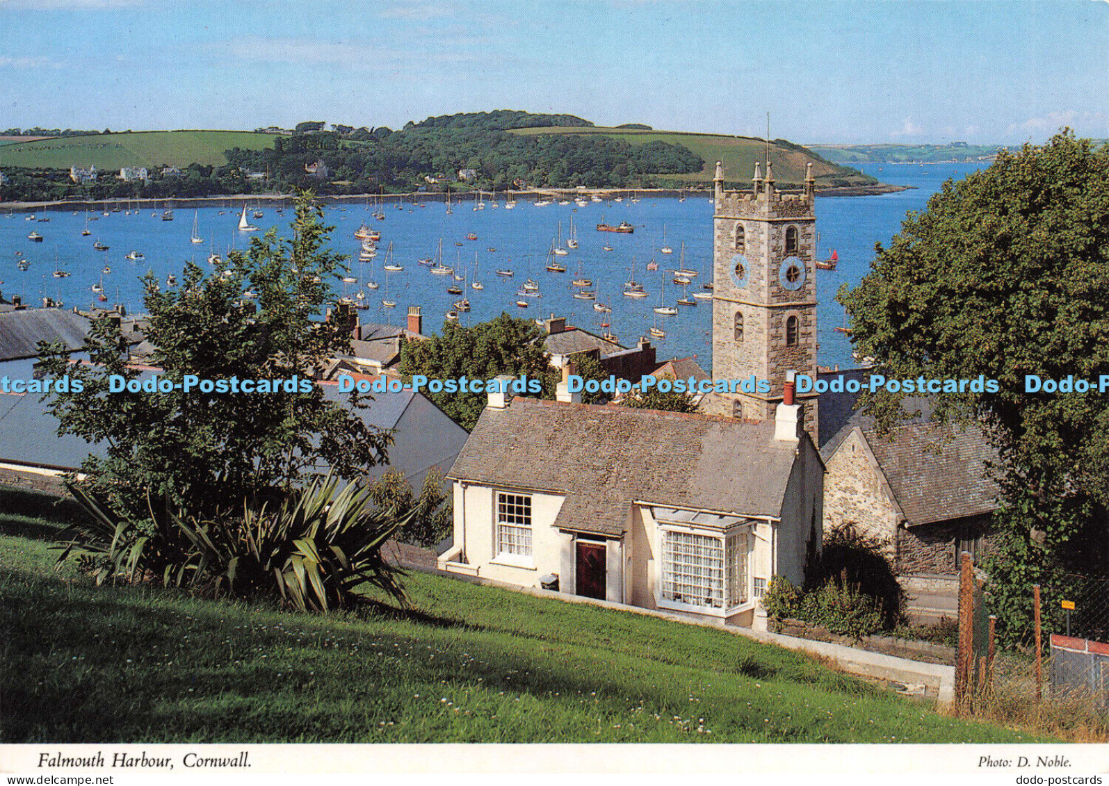 D024040 Falmouth Harbour. Cornwall. D. Noble. Hinde. Falmouth. 1991