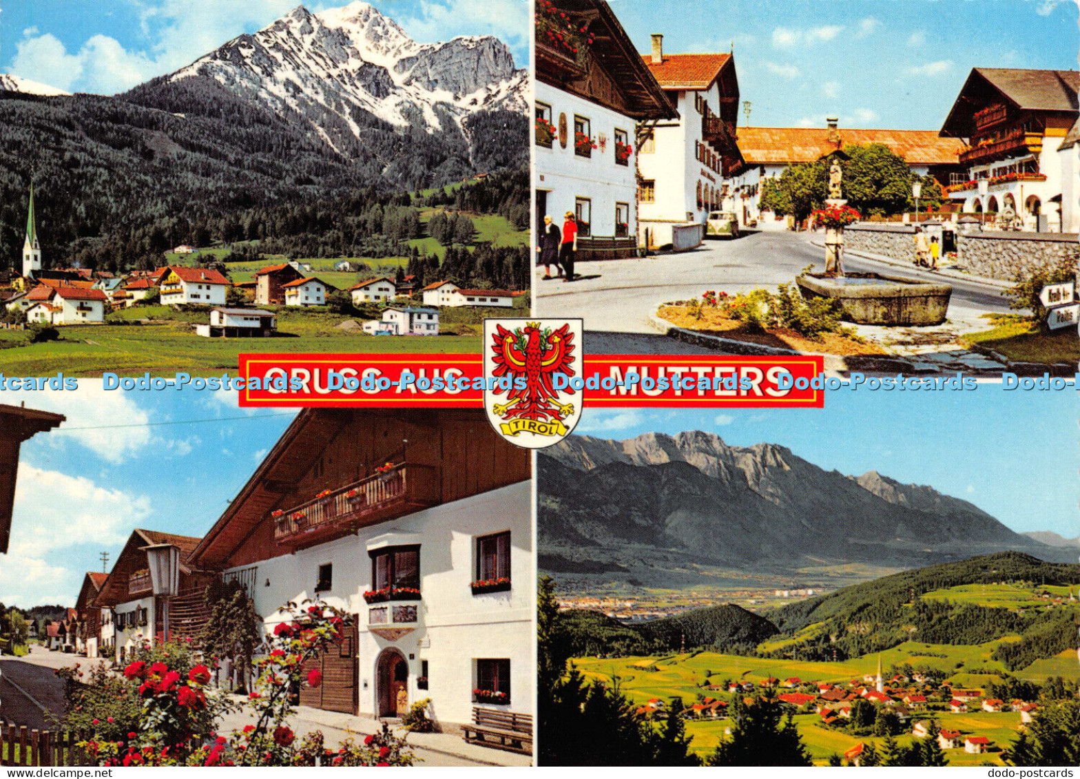 D024063 Gruss aus Mutters. Tirol. KTV. Chizzali. 1978. Multi View