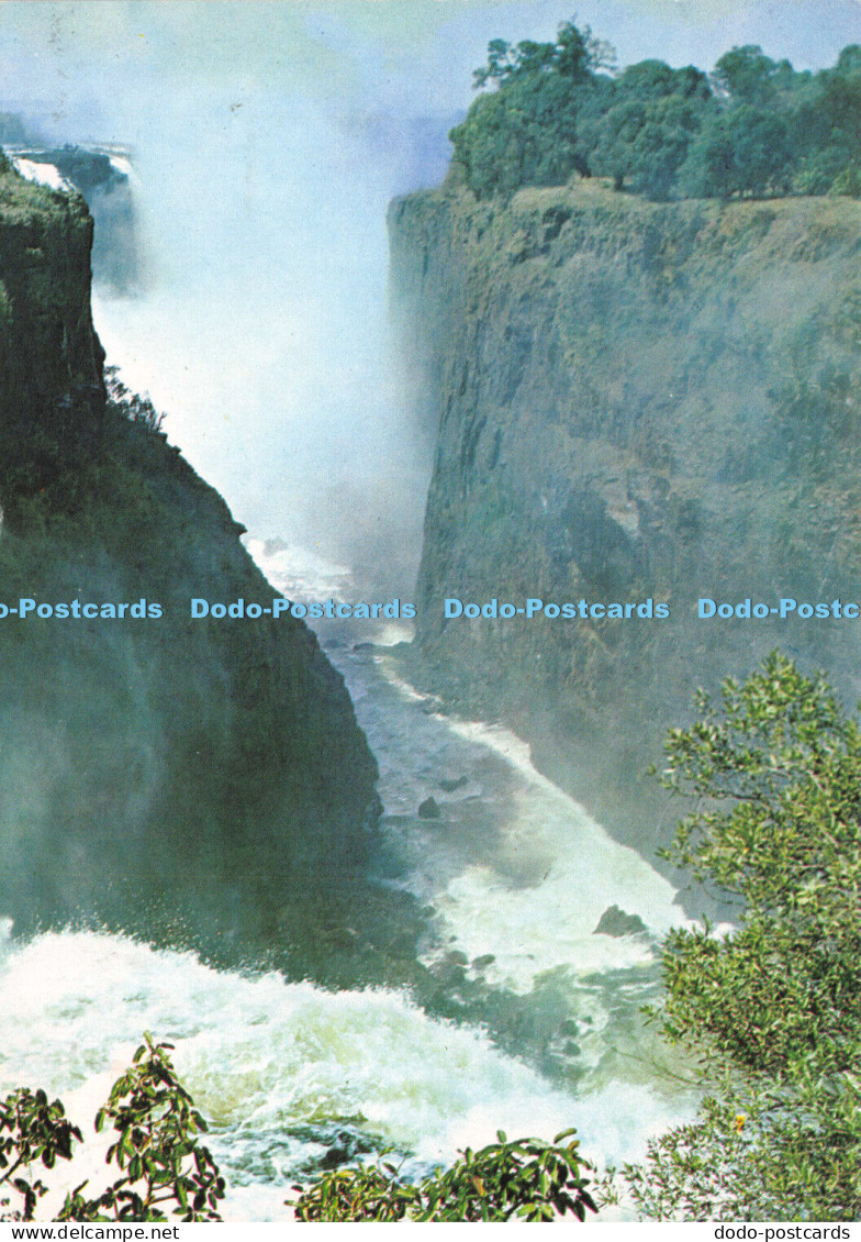 D027403 Main Gorge. Victoria Falls. Zimbabwe. David Trickett. Tourist Promotion