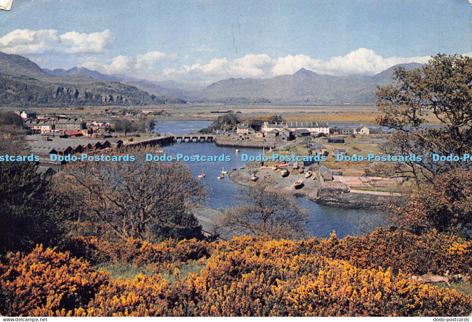 D027756 Portmadoc Harbour. Caernarvonshire. Dixon. 1958