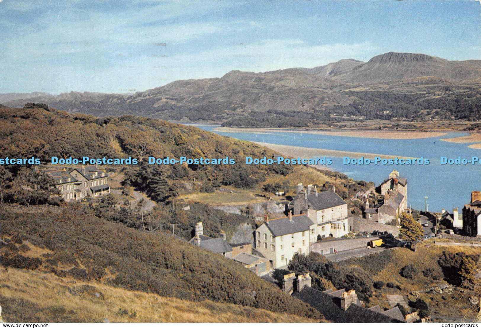 D027757 The Mawddach Estuary and Cader Idris. Barmouth. Merionethshire. Dixon. 1