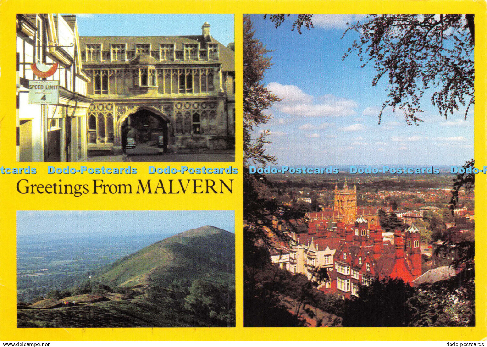 D029938 Greetings From Malvern. Memorable Malvern. John Winsor. KNP Group. 1991.