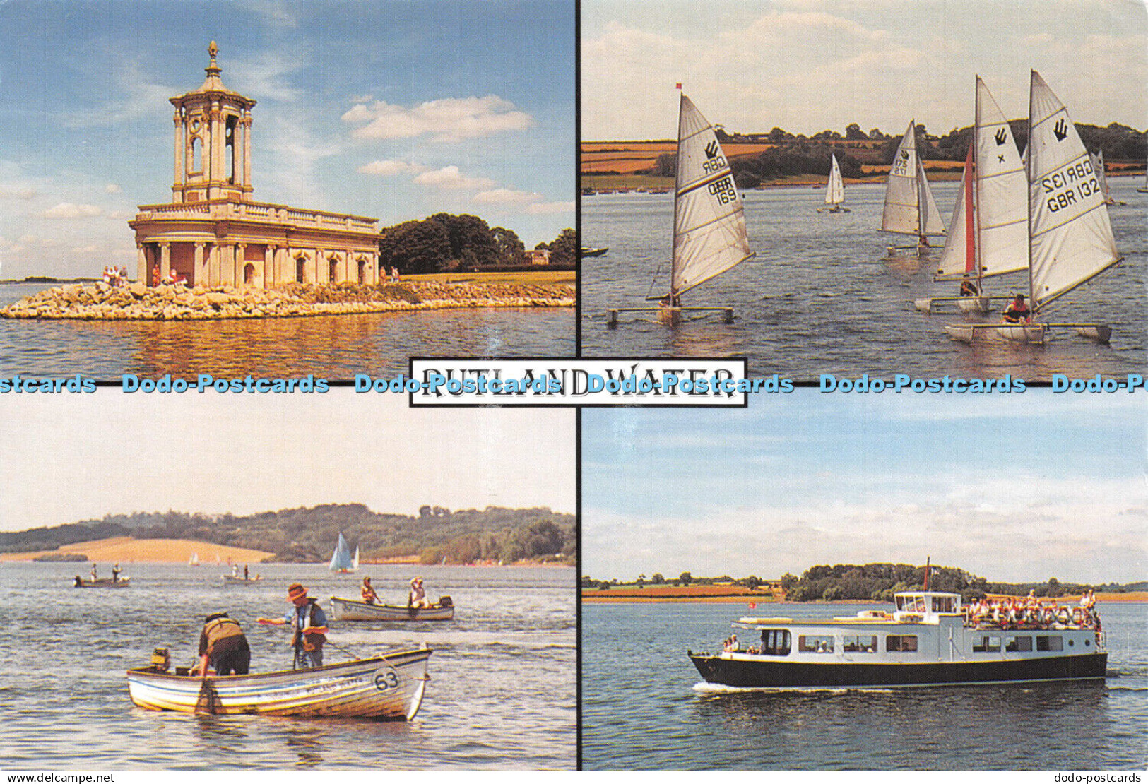 D030215 Rutland Water. Rutland Heritage Collectors Cards. Scenes Around Rutland