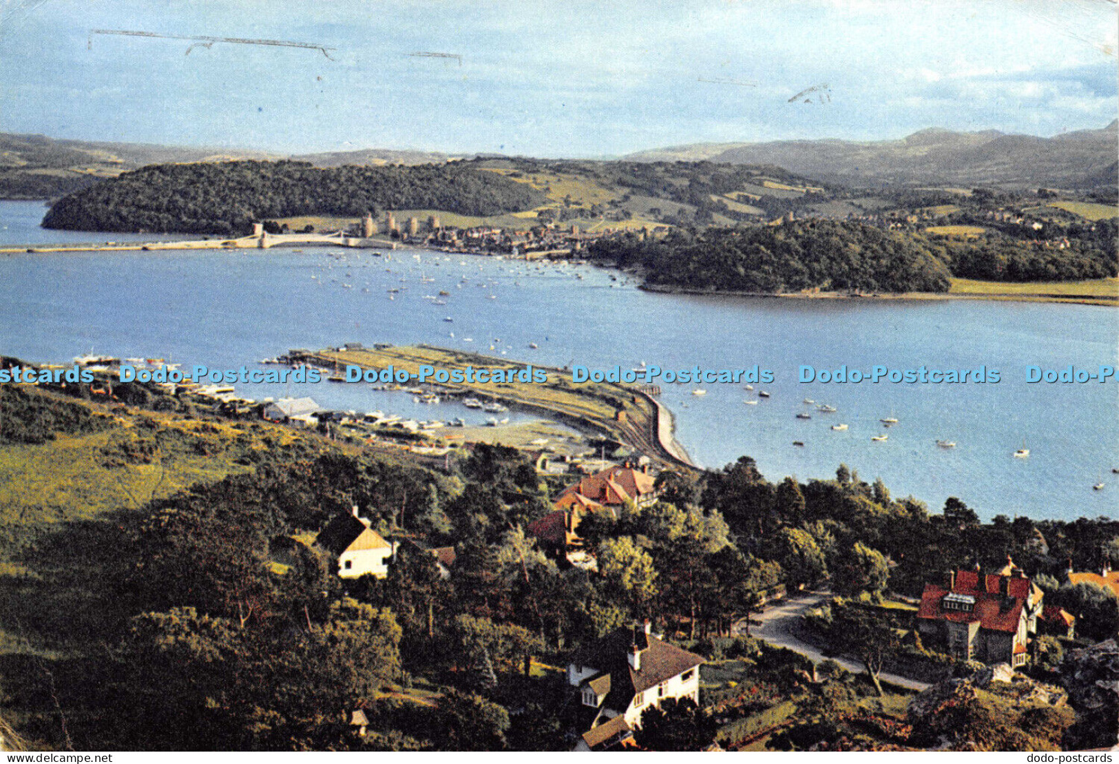 D030451 The Conway Estuary. Caernarvonshire. Dixon. 1969