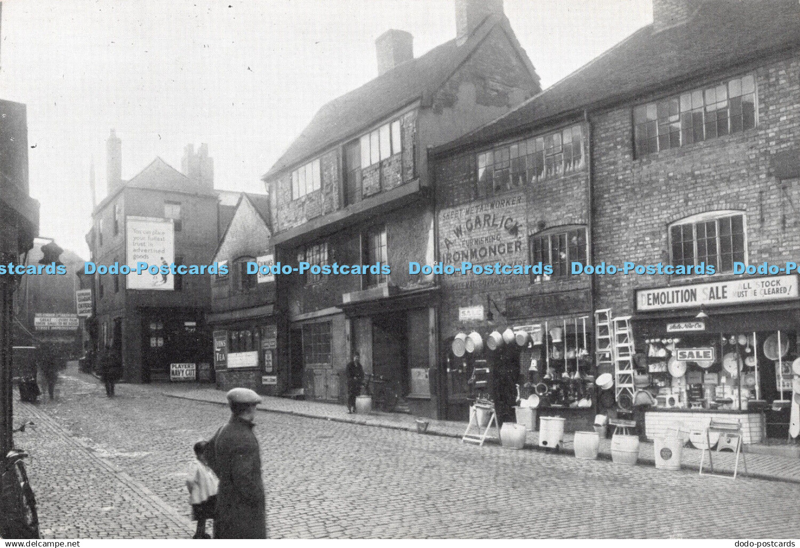 D033321 Coventry. Bull Ring and Butcher Row. Coventry City libraries. Local Coll