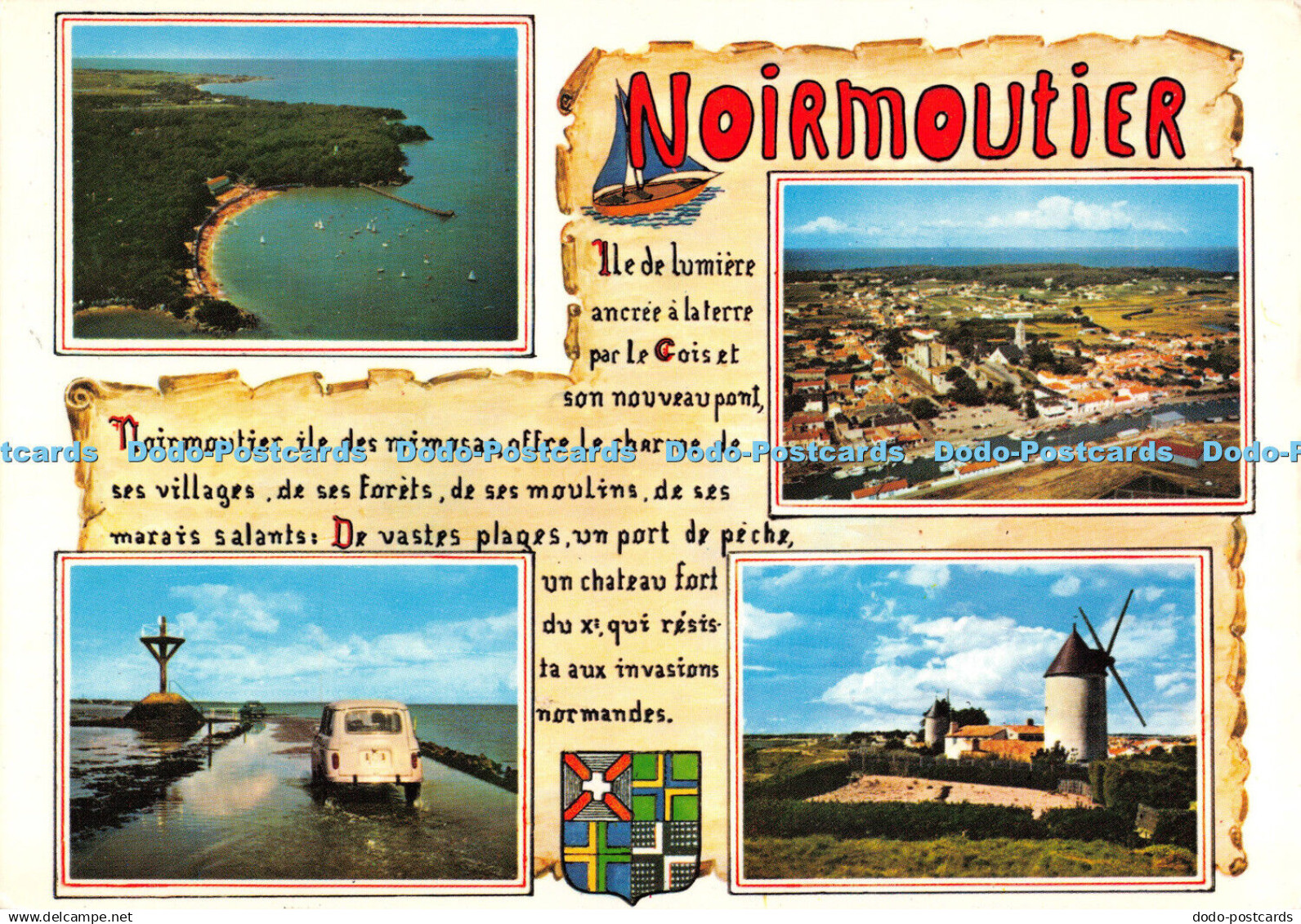 D033715 Noirmoutier. La Vendee Touristique. V. 286. Ile De Noirmoutier. Edition