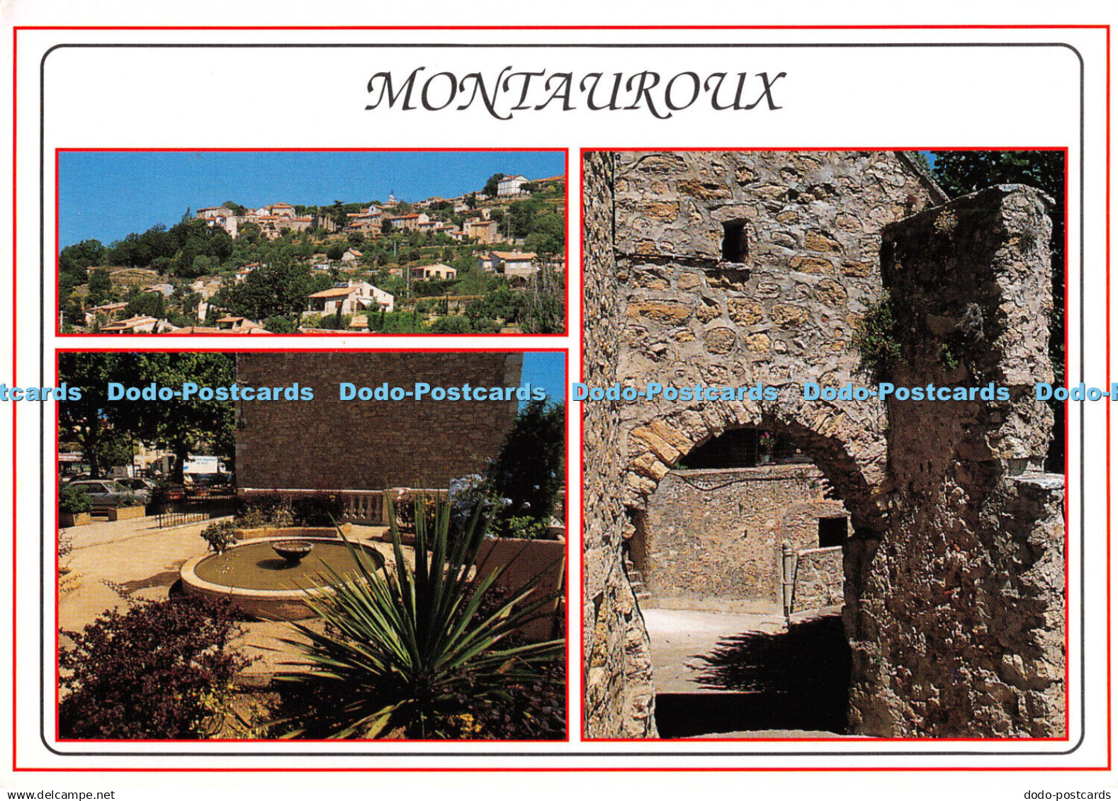 D033810 Montauroux. 83 Var. Pittoresque village provencal a proximite du lac de