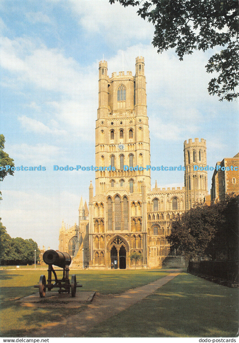 D038849 Ely Cathedral. West Front. Judges. Ely Cathedral Shop