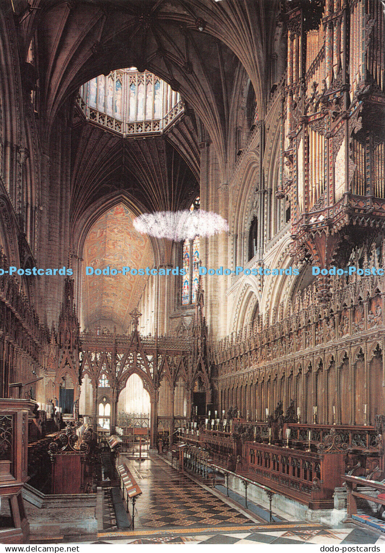 D039465 Ely Cathedral. Choir and Octagon. Judges. C. 7045. X. Ely Cathedral Shop