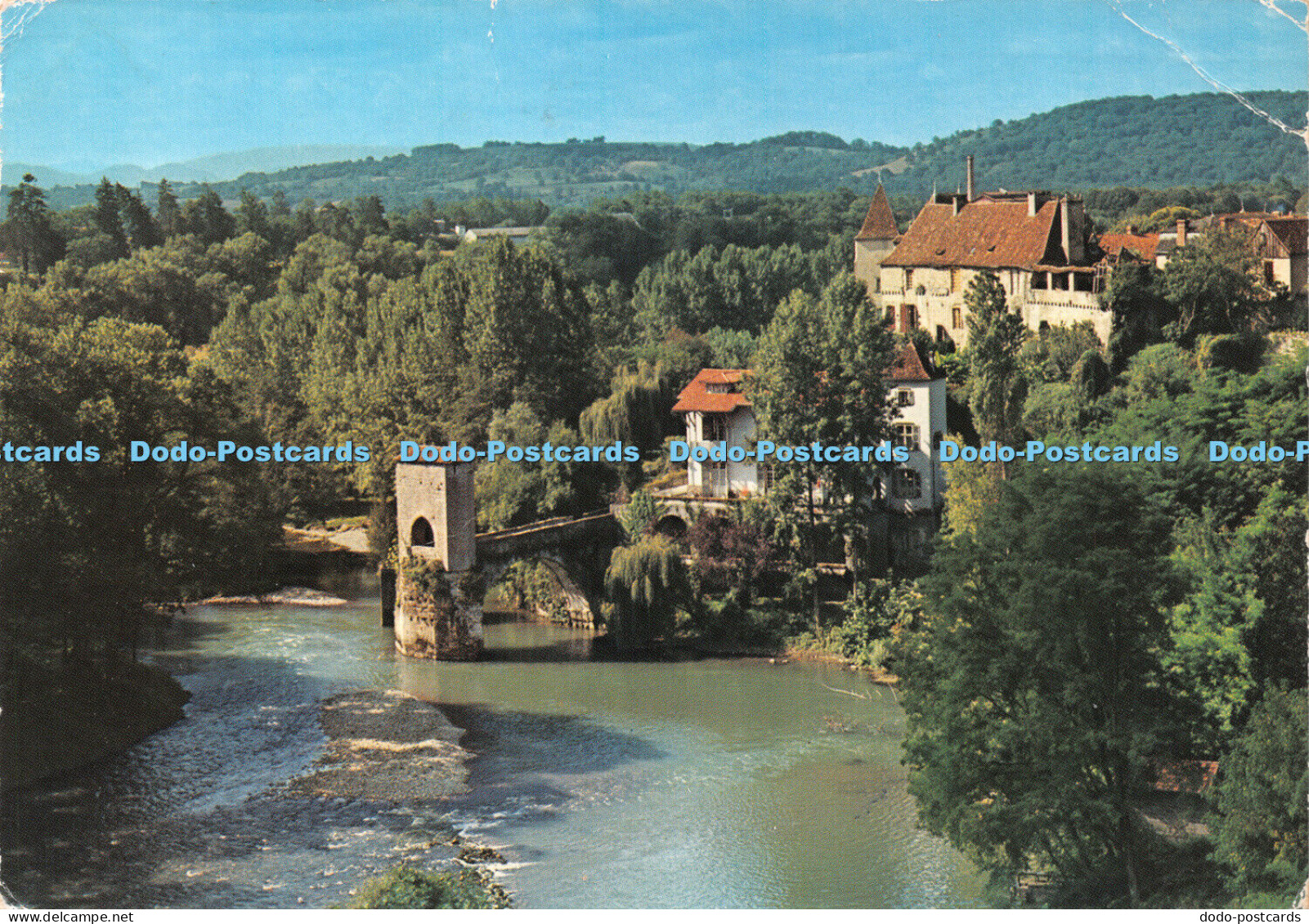 D040113 Sauveterre de Bearn. Pyr. Atl. Le Pont de la Legende. Artaud Freres