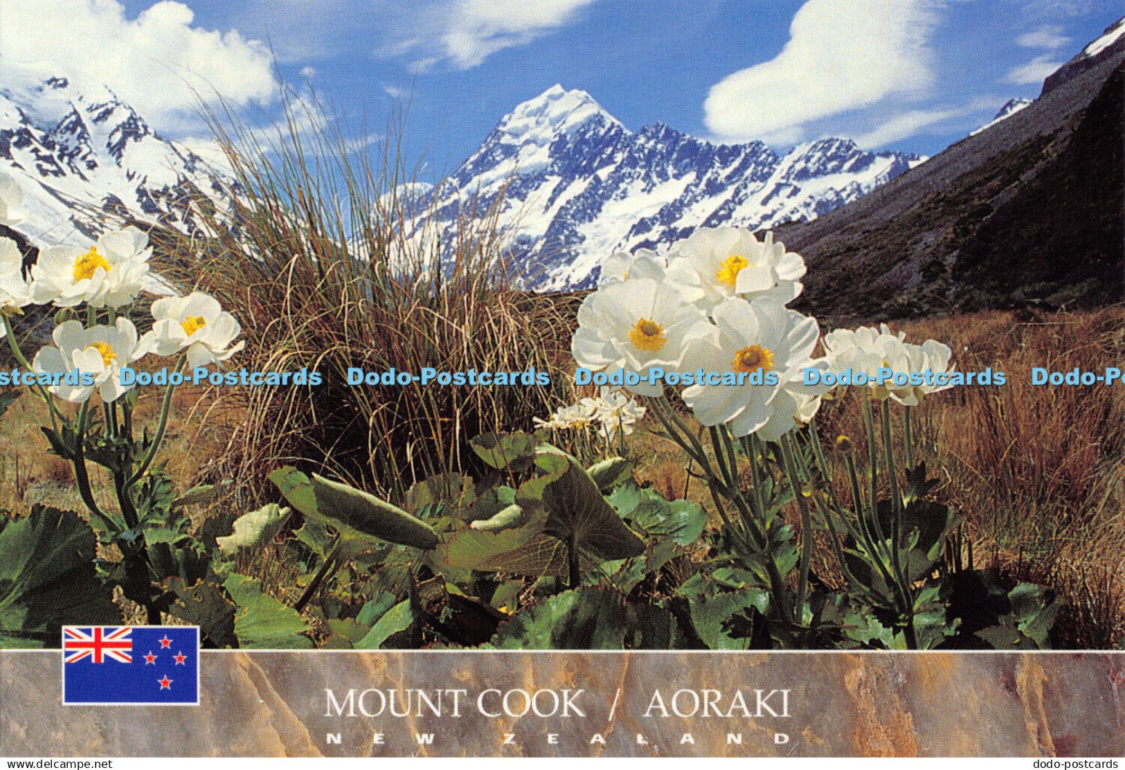 D047166 Mount Cook Aoraki New Zeeland. Photo Gary Speer. Colourview Publications