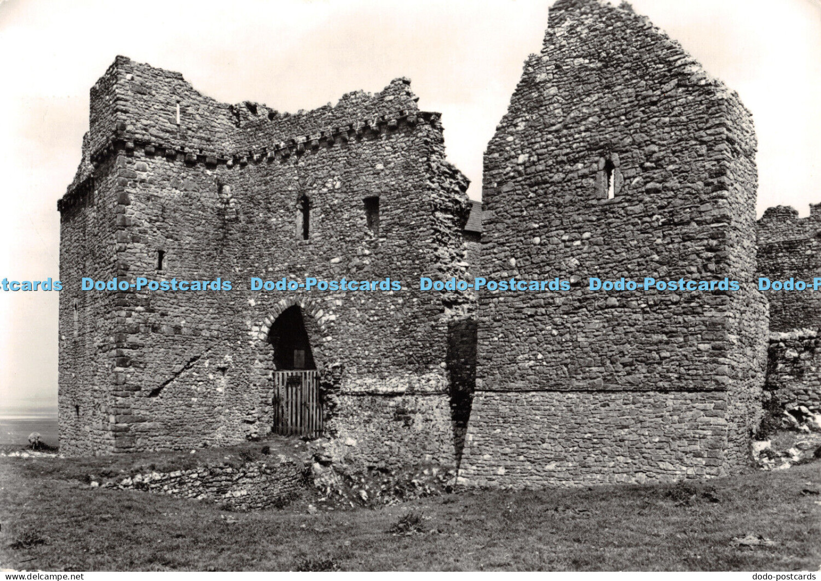 D051331 Glamorgan. Weobley Castle. Entrance Front. Ministry of Public Building a