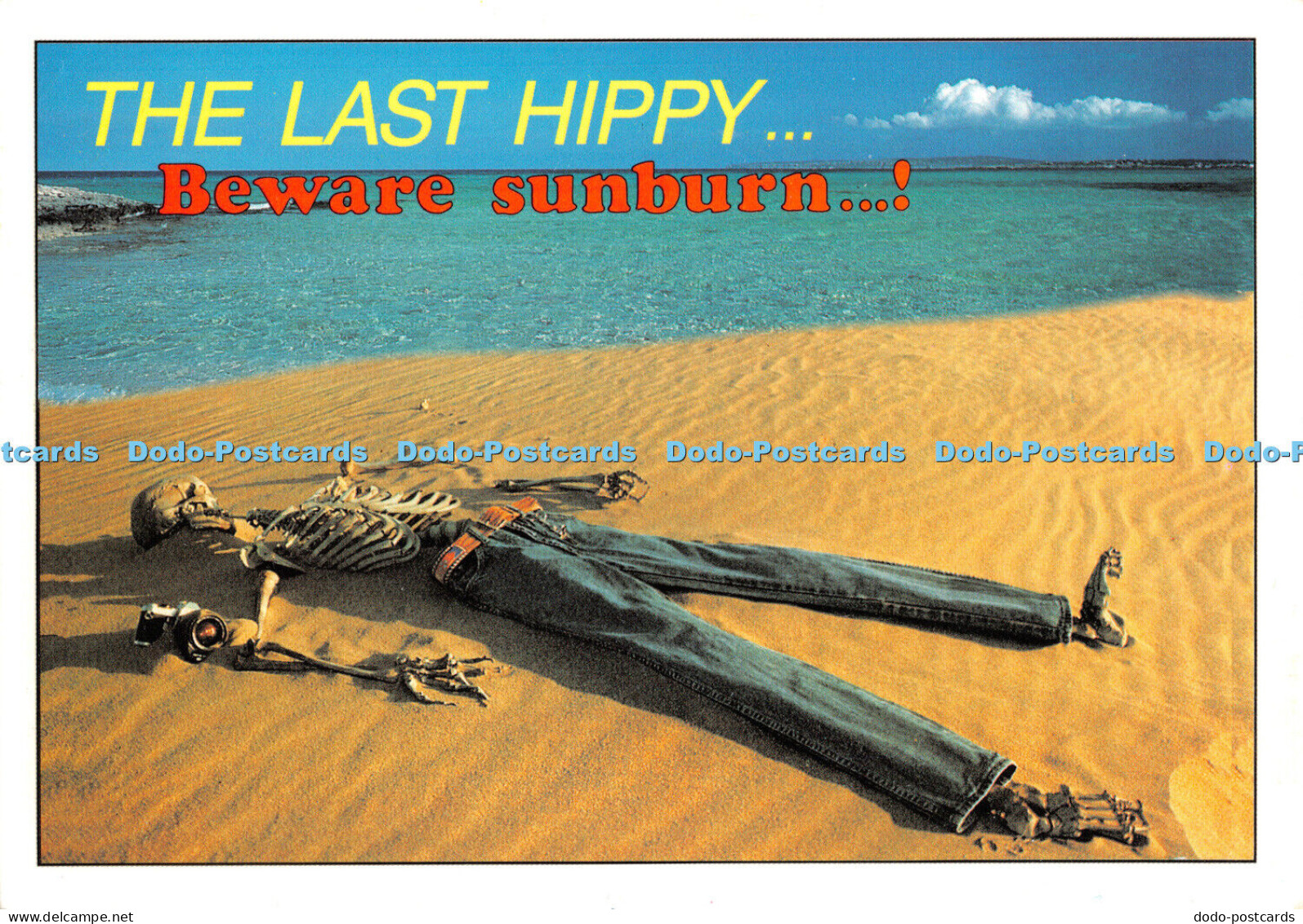 D052672 Tenerife. Islas Canarias. The Last Hippy. Beware sunburn