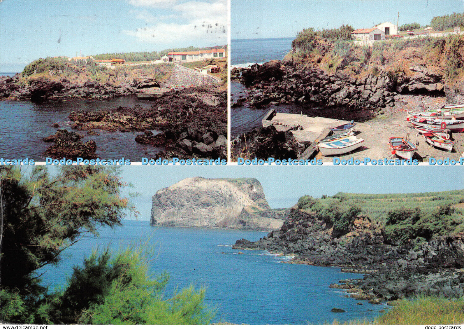 D054939 Faial Acores. Castelo Branco Porto e Morro. 56. foto de Alberto Faria