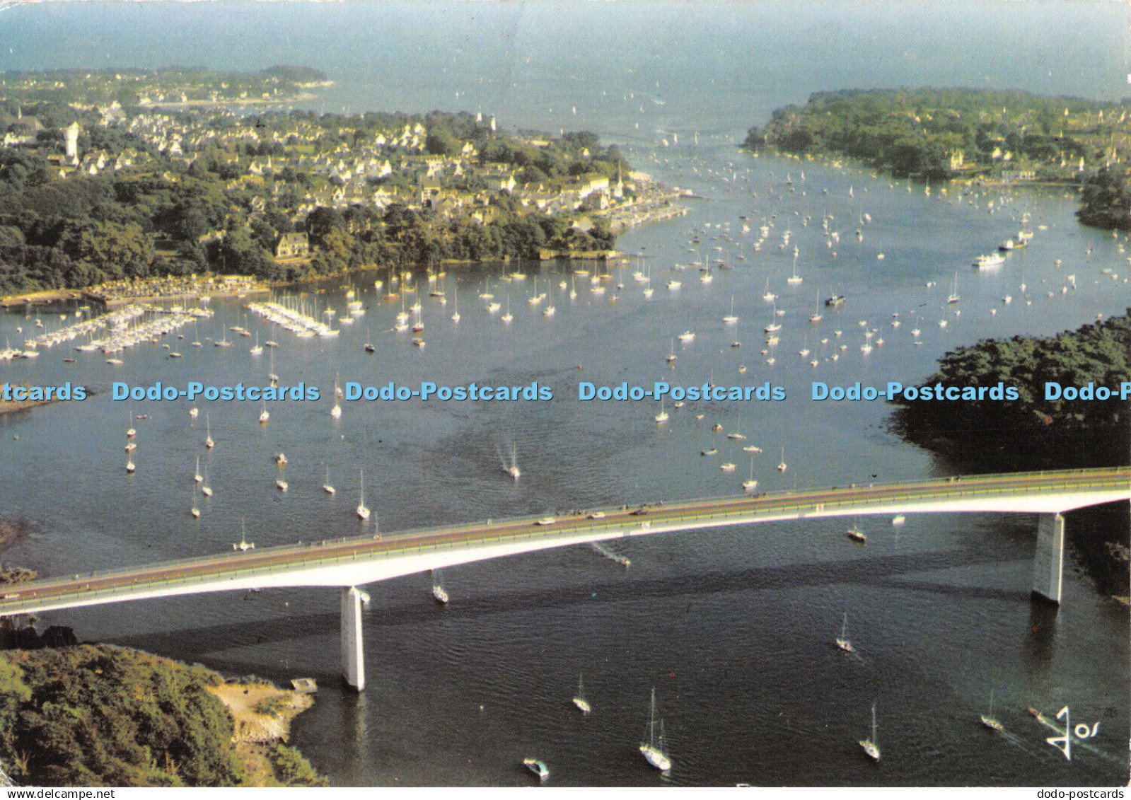 D059048 Benodet. Le pont de Cornouaille et l estuaire de l Odet entre Benodet et