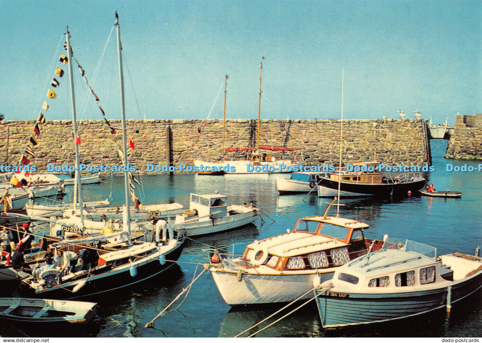 D063165 C. I. Alderney. Braye Harbour. Jarrold. A Cotman Color Series