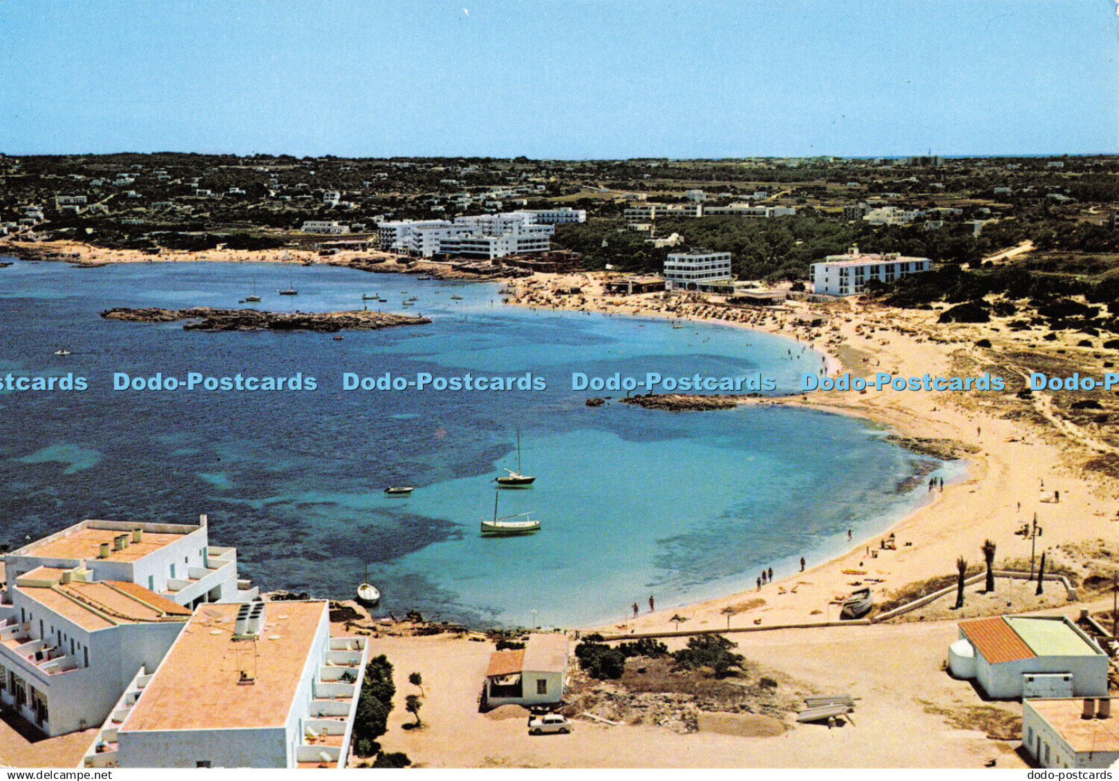 D063549 Es Pujols. Formentera. PPujols Beach. Dimar. No. 518. Paisajes Espanoles