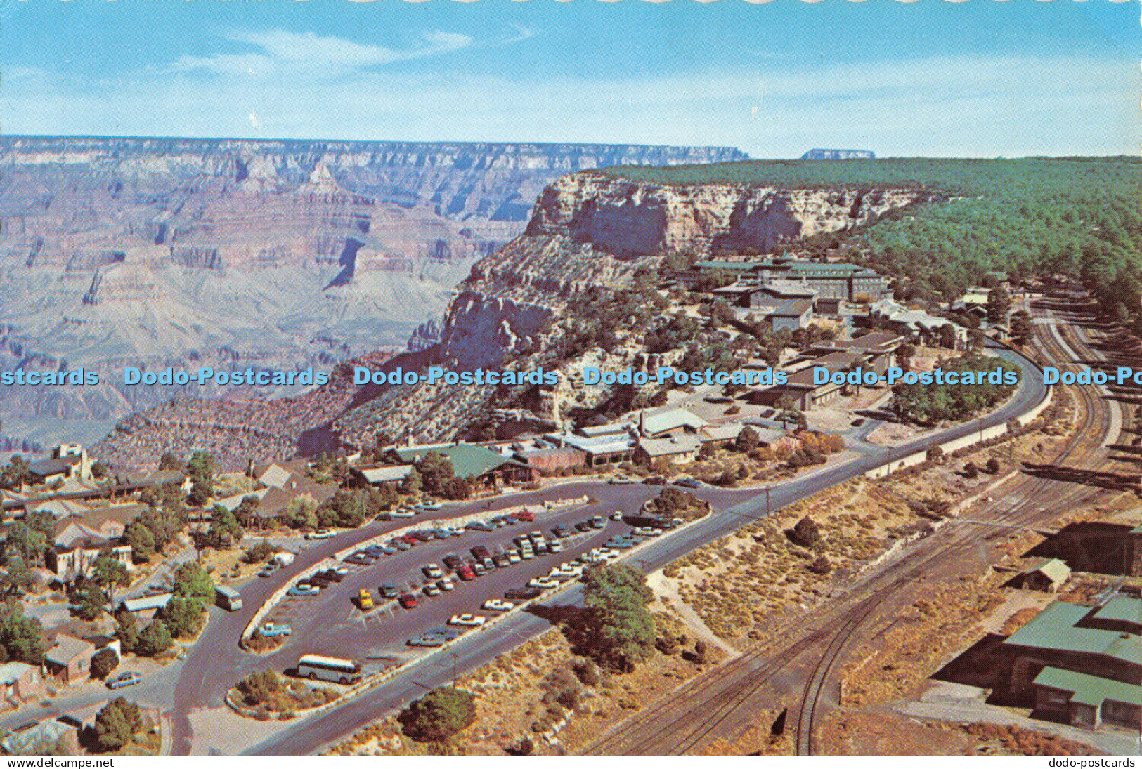 D063944 Arizona. Grand Canyon National Park. Grand Canyon Village. Fred Harvey.